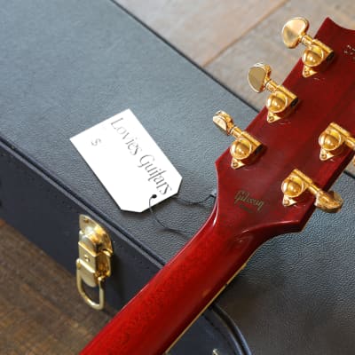 2007 Gibson Custom 1968 Les Paul Custom F Reissue Electric Guitar Figured Lemon Burst + COA OHSC image 19