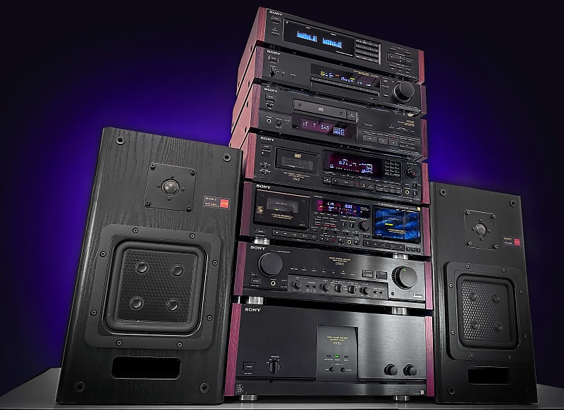 SONY TA-N80ES RaRe Vintage Premium ES Components System  			