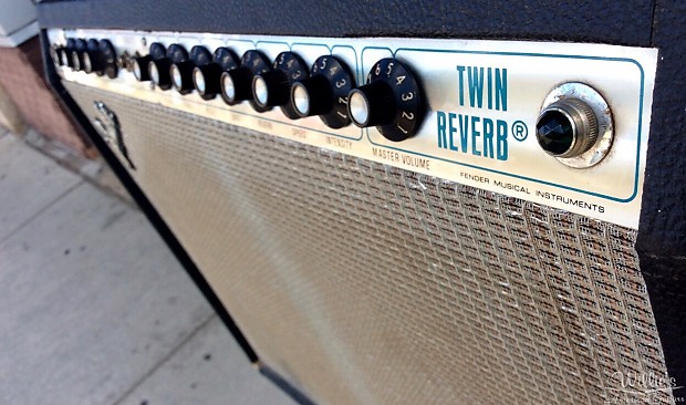 ギター Fender Reverb Fender Twin Reverb Head 1981 135 watt Serviced NEW POWER