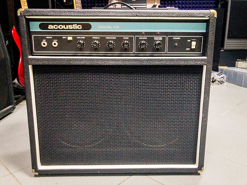 Acoustic Amplification Model 114 Fender Speakers Rare 70-s image 1
