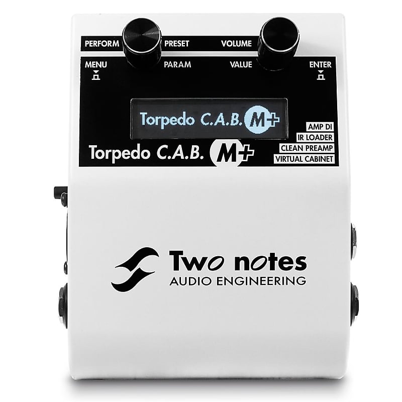 Two Notes Torpedo C.A.B. M+ Speaker Simulator Guitar Effects