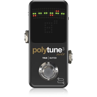 TC Electronic Polytune 3 Noir Mini Polyphonic Tuning Pedal | Reverb