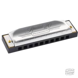 Hohner 560PBX-C Progressive Series 560 Special 20 Harmonica - Key
