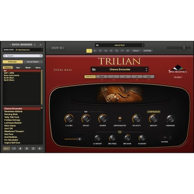 DTM・DAW Spectrasonics Trilian Spectrasonics Trilian Virtual Instrument Plug-in