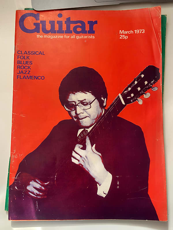 Vintage Guitar Magazine March 1973 | Reverb