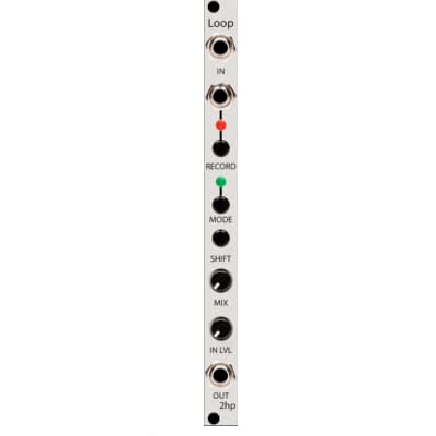 2hp Loop -Sound On Sound Looper Silver (BPNYC) image 1