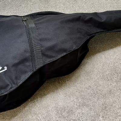 FENDER Modern Logo Acoustic Guitar Gig Bag Soft Case Black with Straps Zippered image 2