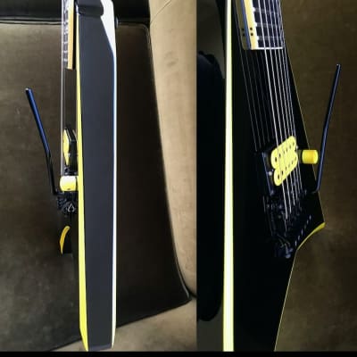 Rare Jackson 08 MIJ RR24 Black/Yellow | Reverb