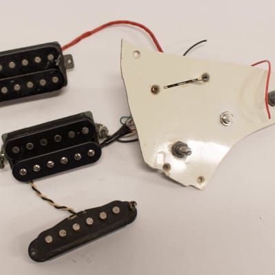 Electric Guitar HHS Humbucker Single Coil Pickup Assembly Set with Piotentimeters & 5 Way Switch image 1