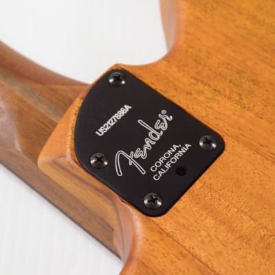 Fender American Acoustasonic Jazzmaster Acoustic-electric Guitar (DEMO) - Tobacco Sunburst image 10