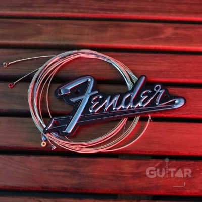 Genuine Fender Amplifier Parts - Blackface Metal Amp Logo Plate with Screws image 5