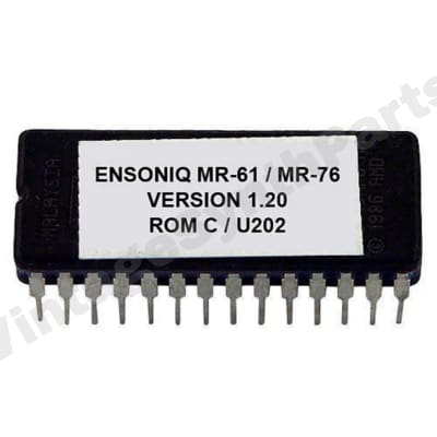 Ensoniq MR-61 / MR-76 - Version 1.20 Rom C Firmware OS Update Upgrade Eprom MR61 MR76
