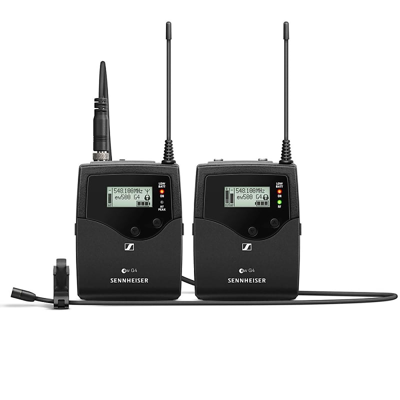 Sennheiser EW 512P G4 Omnidirectional Camera-Mount Wireless Lavalier Microphone System (AW+-Band: 470-558 MHz) image 1