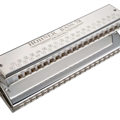 HOHNER Bass 78 - Orchestral Bass Harmonica - NEW! image 1
