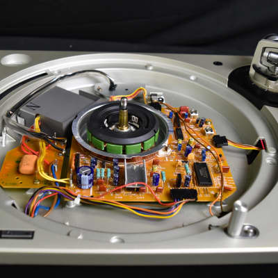Technics SL-1200MK3D Silver Direct Drive DJ Turntable [Blue LED Modified] image 17