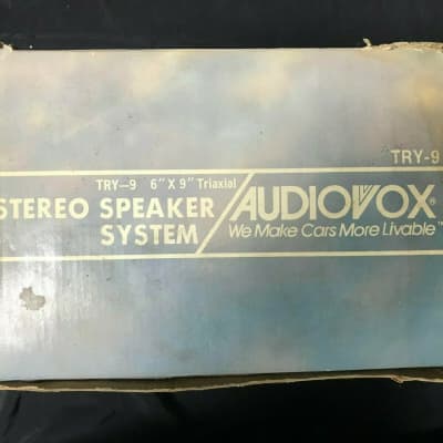 Audio Vox Stereo Speaker System: Try-9 (6"x9" Triaxial) (MPP4) image 2