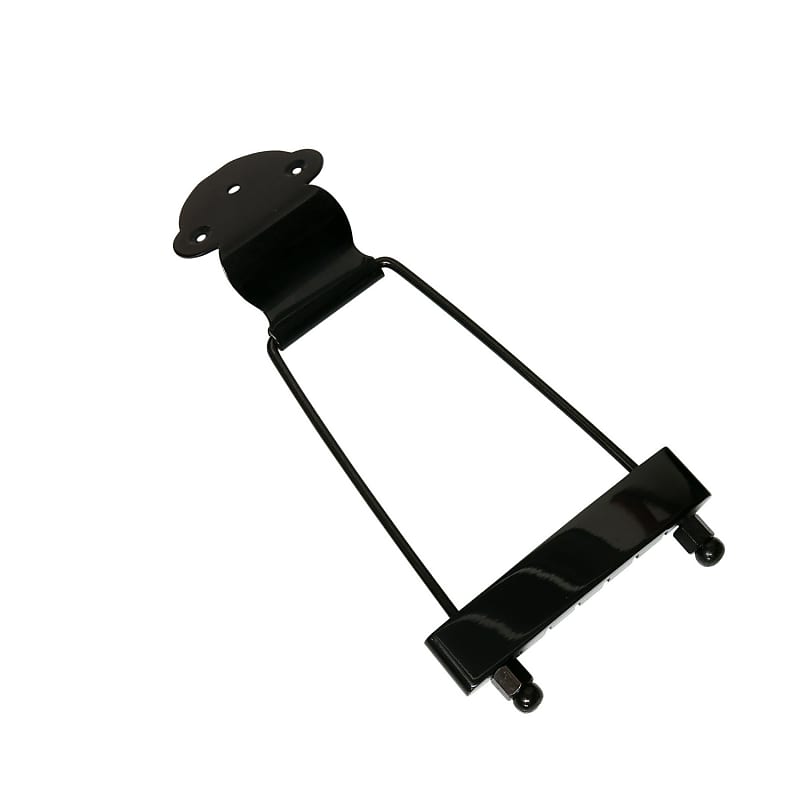 Trapeze Tailpiece for Jazz Archtop Electric Guitars - Black | Reverb