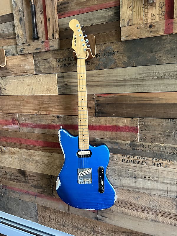 ギター Custom Telemaster Reverse CUSTOM MADE 6 STRING ELECTRIC GUITAR WITH REVERSE TL