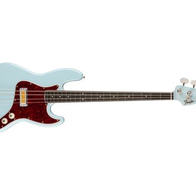 Fender Gold Foil Jazz Bass - Sonic Blue image 2