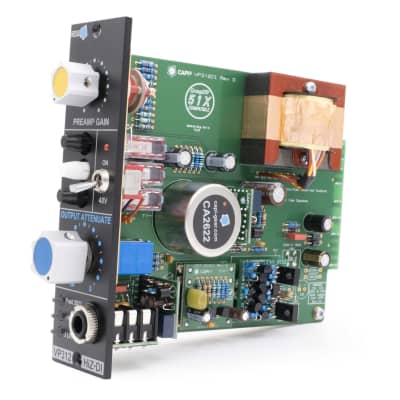 CAPI VP312 HiZ-DI 500 Series Preamp Build to Order (FET-ZCON1, Litz Xfmr with CA-0252 or image 2