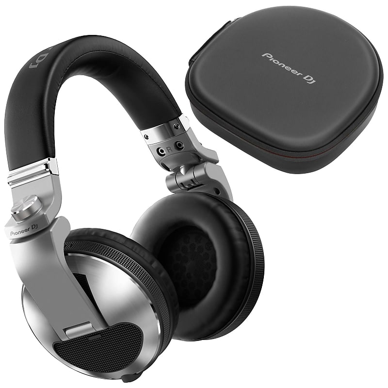 Pioneer DJ HDJ-X10 Flagship Professional Over-Ear DJ Headphones (Silver) image 1