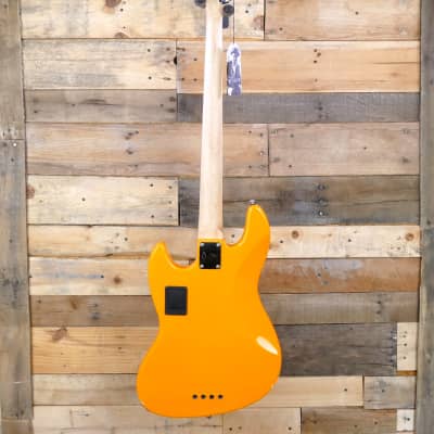 Sire Marcus Miller V3 4-string Jazz Bass Guitar 2022  - Orange - With Matching Headstock - Weight: 9lbs 12oz image 5