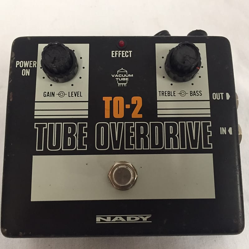 Nady Guyatone TO-2 Tube Overdrive 12AX7 Vintage 80's | Reverb