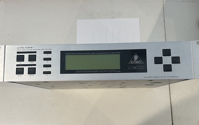 Behringer Ultra-Curve DSP8000 Digital 24-Bit Dual DSP