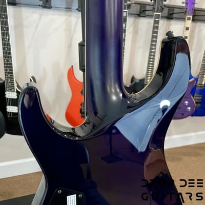 ESP E-II M-II 7 HT 7-String Electric Guitar w/ Case-Purple Natural Fade image 13