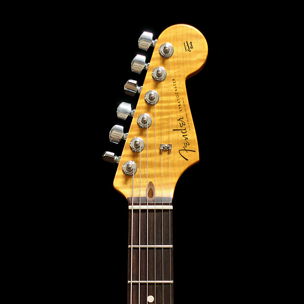 Fender Custom Shop Double Bound Slab Body Strat 5A Okoume w