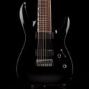 Pre Owned ESP LTD H-208 8-String Black Electric Guitar With Gig Bag