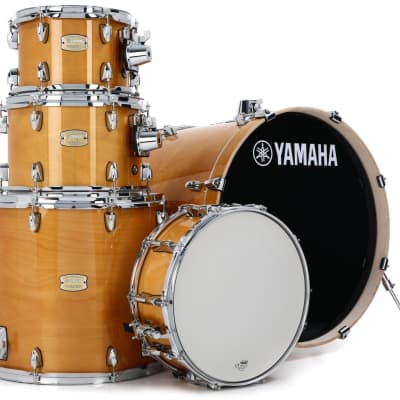 Yamaha Stage Custom Birch 5pc Drum Set Shell Pack NATURAL w/ 22" Bass SBP2F50NW