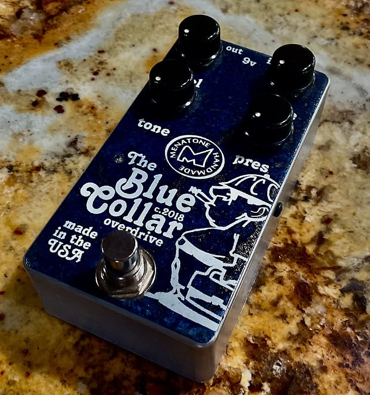 Menatone Blue Collar Overdrive 2012 Used Guitar Effect Pedal