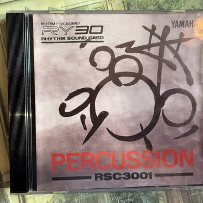 Yamaha RY30 RSC3001 Percussion Waveform Card