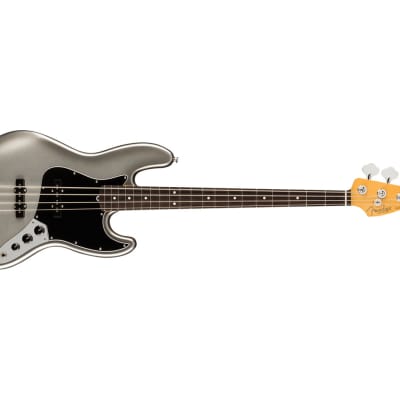 Used Fender American Professional II Jazz Bass - Mercury w/ Rosewood FB image 4