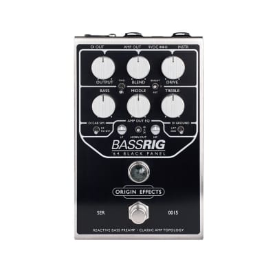 Origin Effects BASSRIG '64 Black Panel | Reverb