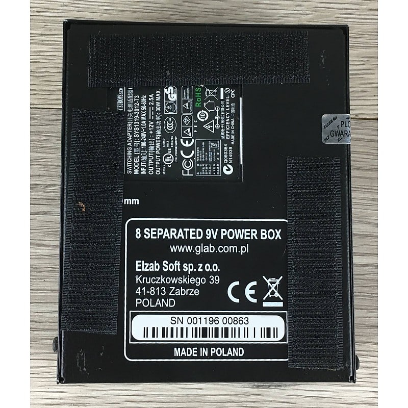 G-Lab PB-1 8 separated 9v power box | Reverb