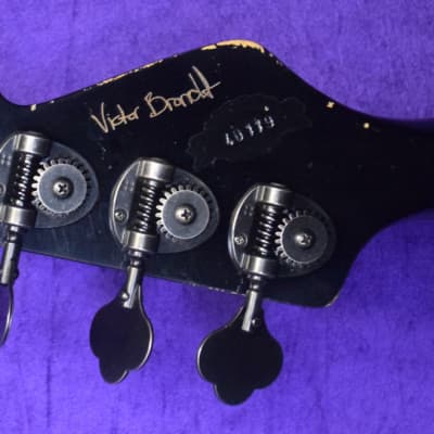 Sandberg "Forty Eight" Victor Brandt Sign., Hardcore-Aged Black/Ebony *8.3 Lbs., In Stock! image 4