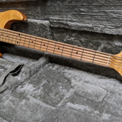 OLP Tony Levin Signature 5 String Bass Natural With HSC Video Demo image 4