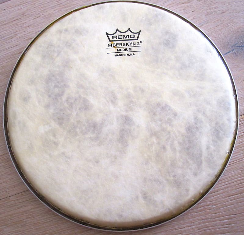 8" Remo FiberSkyn 2 Medium SinglePly Drum Head NOS Reverb