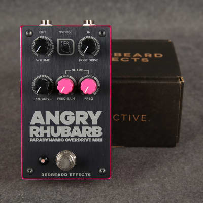 Reverb.com listing, price, conditions, and images for redbeard-effects-angry-rhubarb