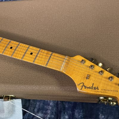UNPLAYED ! 2024 Fender Custom Shop 1962 Poblano Stratocaster Relic Masterbuilt David Brown - Aged Sage Green Metallic - Authorized Dealer - RARE! Only 7.2 lbs - G02104 - SAVE! image 2
