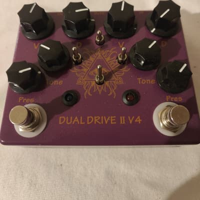 Hot Box Pedals Dual drive ll V4 2022 - Purple