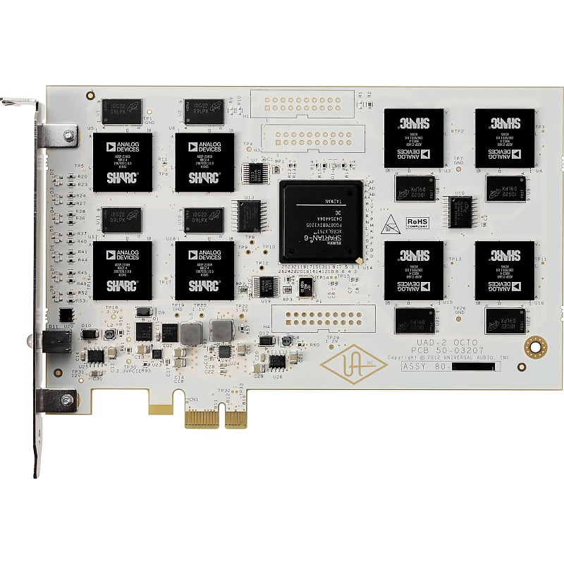 UAD-2 OCTO 拡張カード Rev. 5 完動品 Universal Audio UAD-2 OCTO Core PCIe DSP Accelerator Card