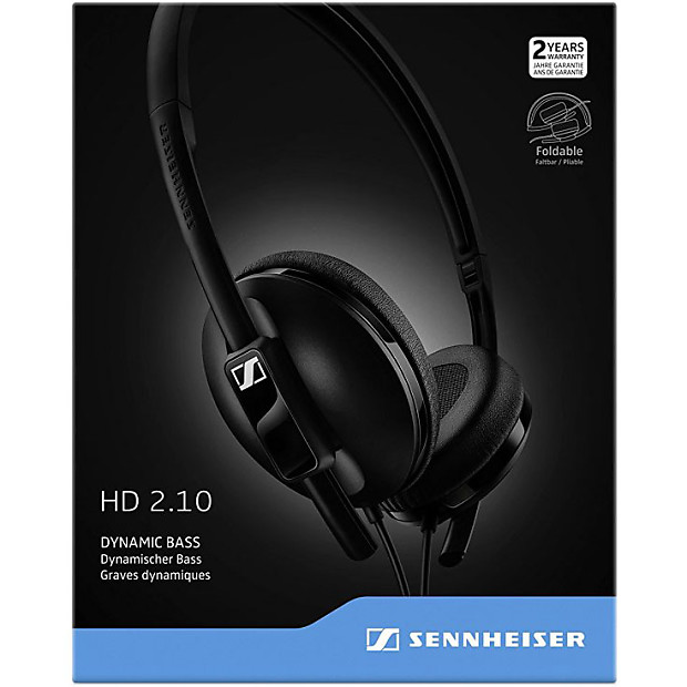 Sennheiser HD 2.10 Lightweight Ultra Slim Headphones