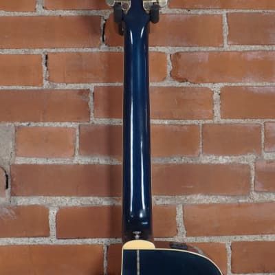 Yamaha DWX-8C Acoustic Electric Guitar Blue image 10