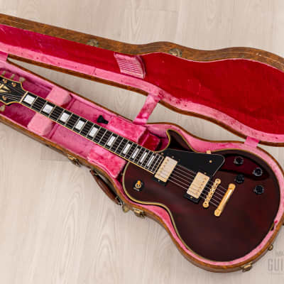 1981 Tokai Love Rock Custom LC100 Vintage Guitar Wine Red, 100% Original w/ Case image 19