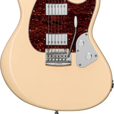 Sterling StingRay SR50 Solid Body Electric Guitar, Buttermilk image 1