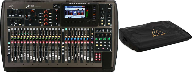 Behringer X32 40-channel Digital Mixer  Bundle with Behringer X32 Replacement Mixer Cover image 1