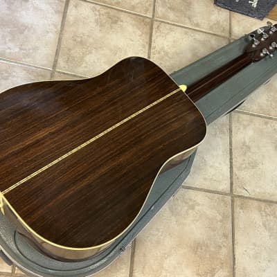 1978 CF Martin D-28 Dreadnought rosewood with case image 9